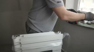 сборка радиатора отопления