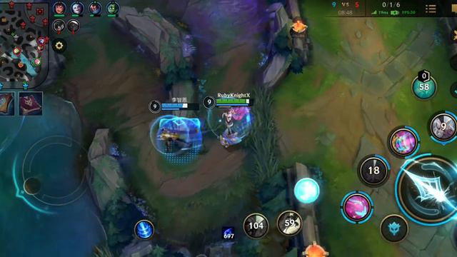 LOL Wild Rift - Rank Match - Seraphine (Random Play 23) смотреть онлайн