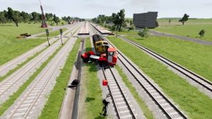 Авария Поезд и грузовик