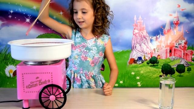 ?САХАРНАЯ ВАТА. Рецепт цветной сахарной ваты. Делаем вкуснейшую сладкую вату в домашних условиях.? смотреть онлайн