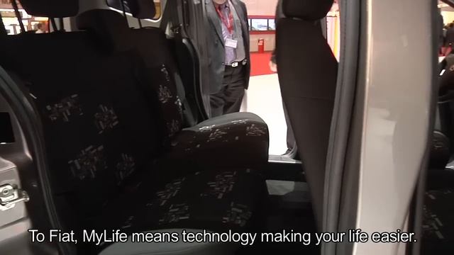 Fiat Qubo MyLife @Geneva Motor Show 2011 - Interview with Andrea Balbiani смотреть онлайн