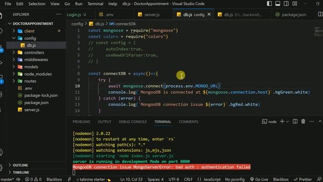 Fixing MongoDB Atlas Authentication Failed Error | Troubleshooting and Solution смотреть онлайн