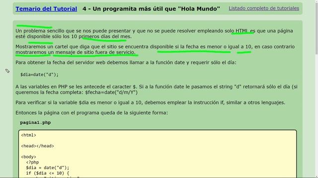 PHP Esenciales: 13 Programa con el Cual Podemos Obtener el Número de Día Actual con Función date() смотреть онлайн