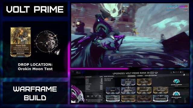 Warframe | Volt Prime | Nuke, Speed and Eidolon Hunting Builds (4 Forma) смотреть онлайн