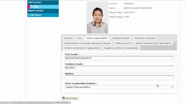 Student Profiling input data by class смотреть онлайн
