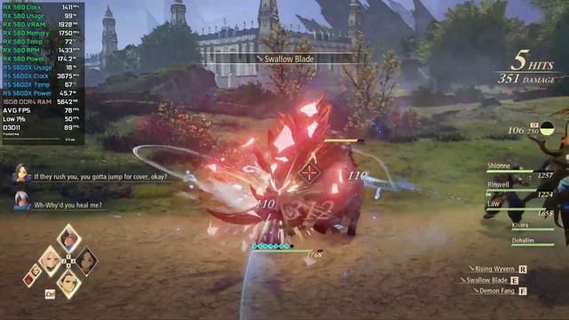 Tales Of Arise - RX 580 - FPS Test
