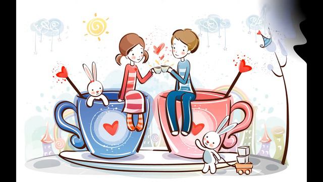 Поздравление с днем Св. Валентина! Романтичное с Днем всех влюбленных! смотреть онлайн
