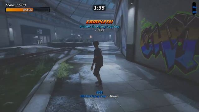 Airwalk The Flying Leap Gap - Mall Level Park Goal - Tony Hawk's Pro Skater 1 + 2 Remake смотреть онлайн