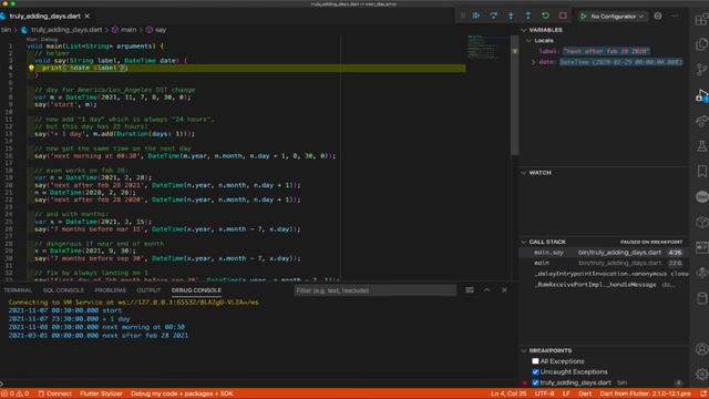 Proper Month and Day Arithmetic in Dart and Flutter смотреть онлайн
