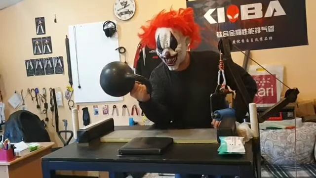 Тренировка пронатора гирей 16 кг. смотреть онлайн