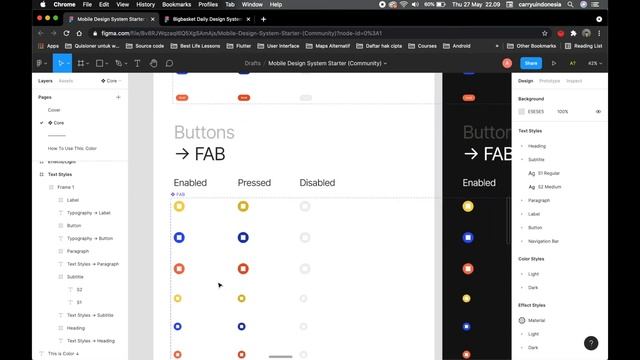 Tutorial Figma Indonesia - Design System (2) смотреть онлайн