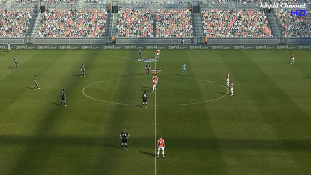 Pro Evolution Soccer 2013 Gameplay [kirpill vs Szkokan] szinkron #1 HD [PC] смотреть онлайн