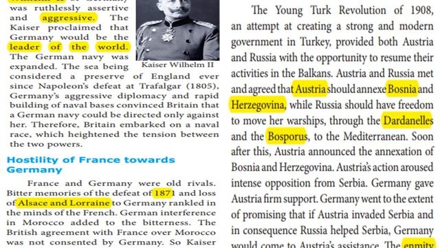 OUTBREAK OF WORLD WAR 1 AND ITS AFTERMATH ( PART  2 ) - 10 TH STD - NEW TN BOOK - SOCIAL