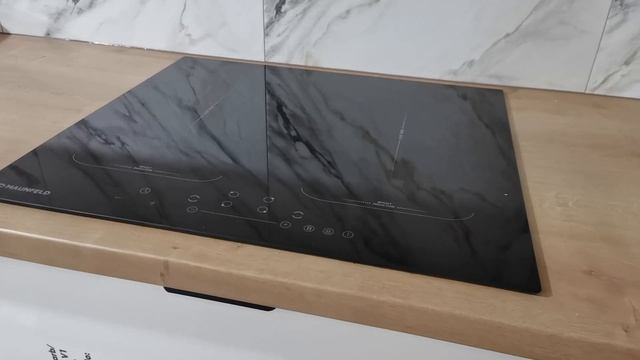 Распаковка — Индукционная варочная панель Maunfeld EVI.594-FL2-BK смотреть онлайн