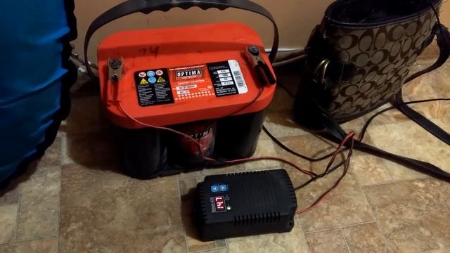 Зарядка гелевого аккумулятора OPTIMA AGM после мороза смотреть онлайн