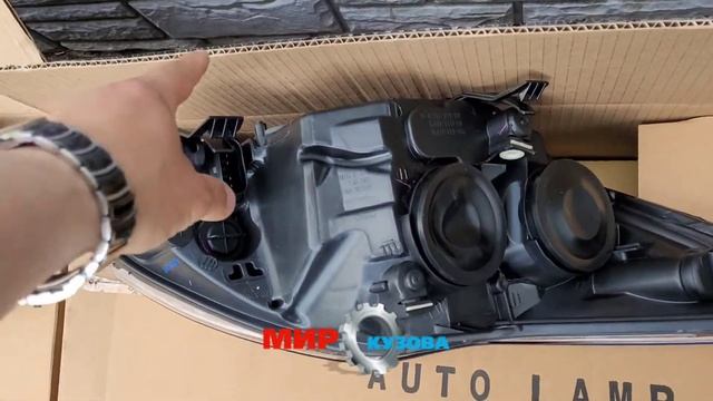 Ford Focus 2 рестайлинг фары передние новые depo хром белые Форд Фокус 2. МирКузова смотреть онлайн