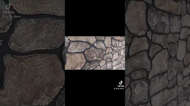 Необычный фасад дома.Фасадная штукатурка.Трафареты LRG