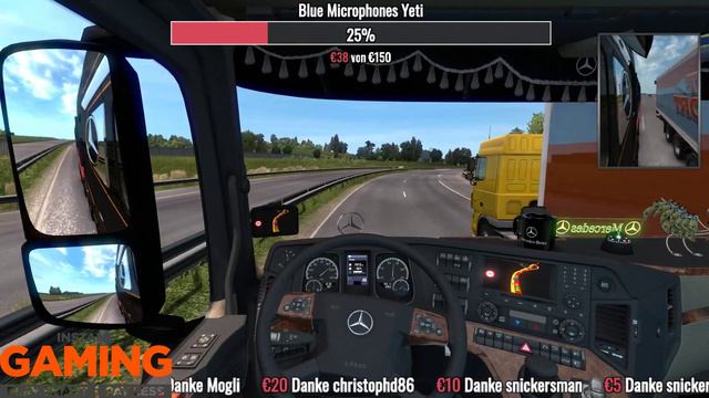 ETS 2/S.P/ Das Neue Actros Tuning Pack ist da смотреть онлайн