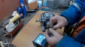 Как запустить двигатель от стиралки с китайским регулятором