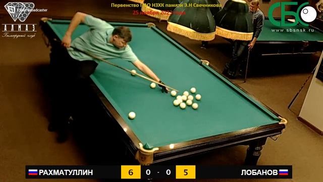 Лобанов - Рахматуллин. Первенство ПАО НЗХК памяти Свечникова смотреть онлайн