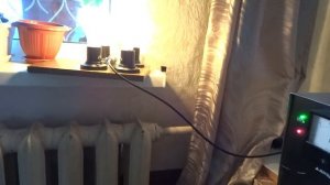 Испытание усилителя на ГИ-46Б. Нагрузка на лампы накаливания.