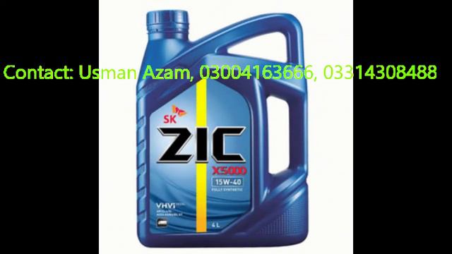 Genuine Engine Oil: ZIC X5000 15W-40, from Pak Lubricants смотреть онлайн