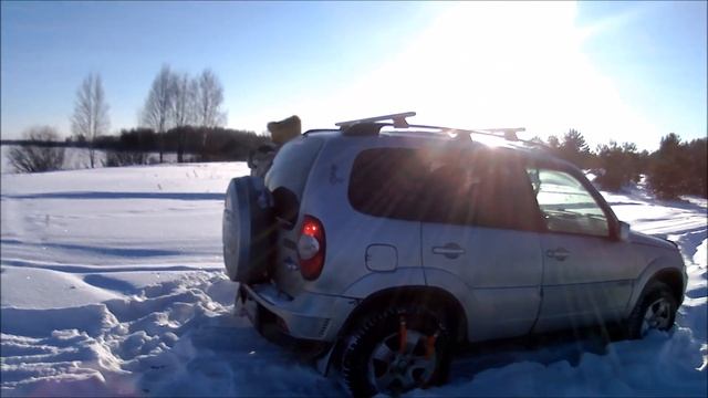 #Цепи #браслеты на #нива #шевроле снежный тест браслетов противоскольжения! смотреть онлайн