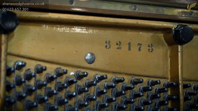1892 Bechstein Style 6 Burr Walnut Upright Piano 32173 | Comparison Demonstration Sherwood Phoenix смотреть онлайн