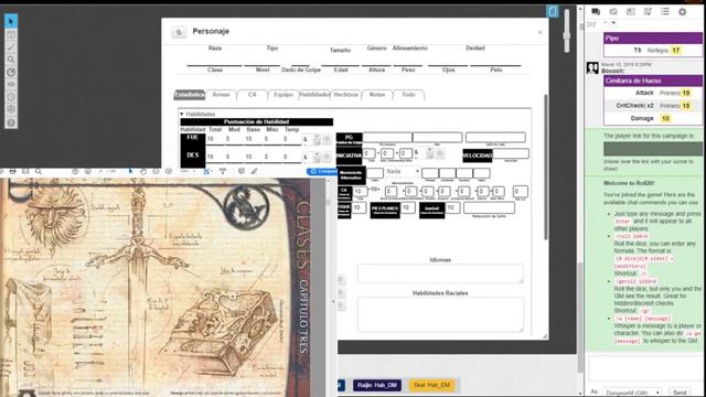 [Roll20] Guía básica: Creación de personaje D&D 3.5 смотреть онлайн