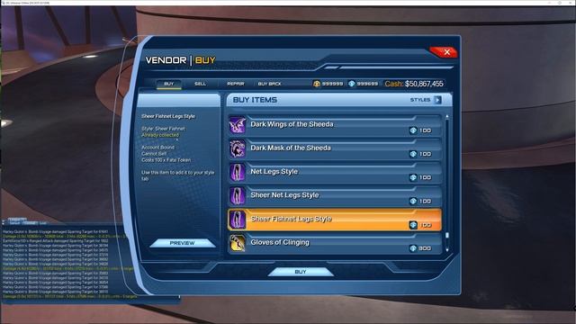 DCUO NEW NET LEGGINGS STYLES (@ DOCTOR FATE VENDOR) смотреть онлайн