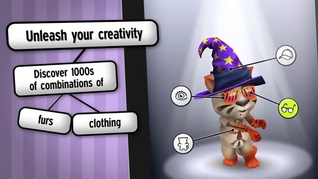 My Talking Tom - Gameplay Trailer смотреть онлайн
