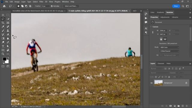 (NEW!) 1 Click to Remove Objects From Image | Photoshop смотреть онлайн