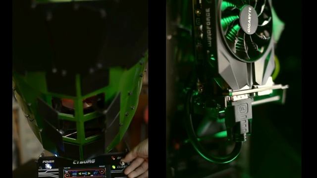 Armor PC Case action footage - GSW Cyborg смотреть онлайн