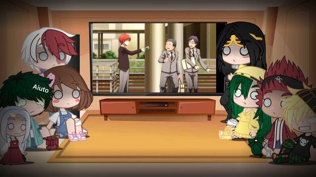 |MHA react to fandom (Assassination Classroom) 1/? Part| Akiko_GachaÙWÚ смотреть онлайн