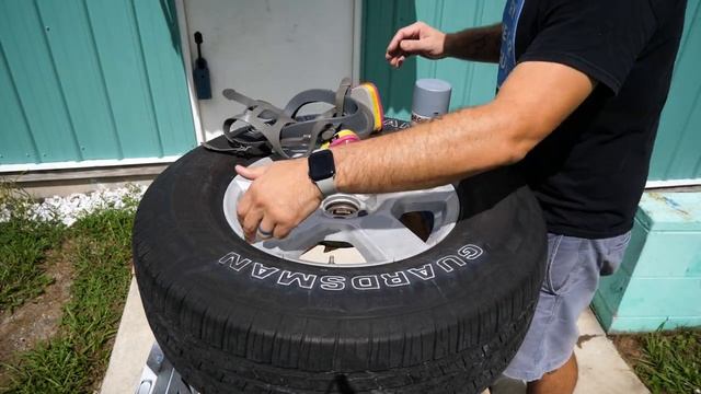 How To Paint Your Rims With Spray Paint смотреть онлайн