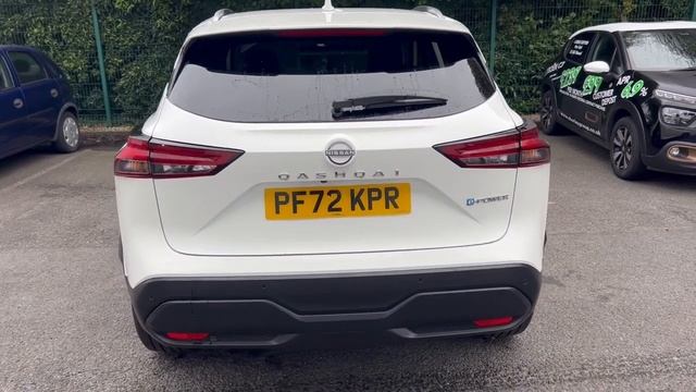 Nissan Qashqai | 1.5 E-Power Acenta Premium 5dr Auto | Arctic White | PF72KPR смотреть онлайн