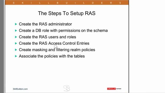 How to Configure Oracle RAS (includes APEX example) смотреть онлайн