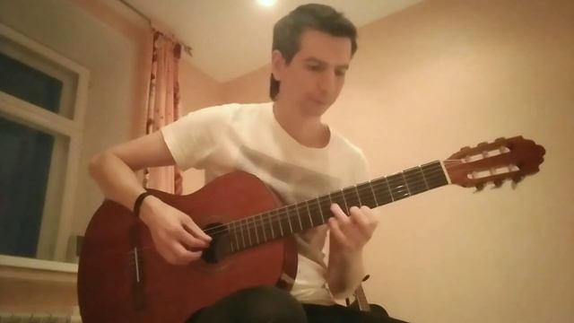 Танцы минус -Половинка (кавер версия, фингерстайл) смотреть онлайн