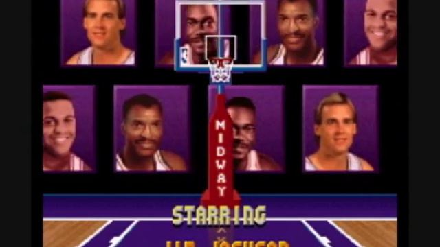 **Old Video** NBA Jam Old-School Edition (SNES hack): Starring Screen смотреть онлайн