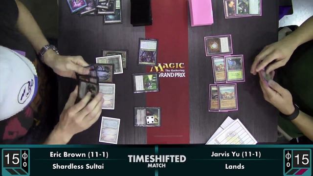 GP Seattle Round 13 - Eric Brown (Shardless BUG) vs. Jarvis Yu (Lands) смотреть онлайн