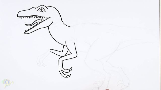How to Draw a Velociraptor смотреть онлайн