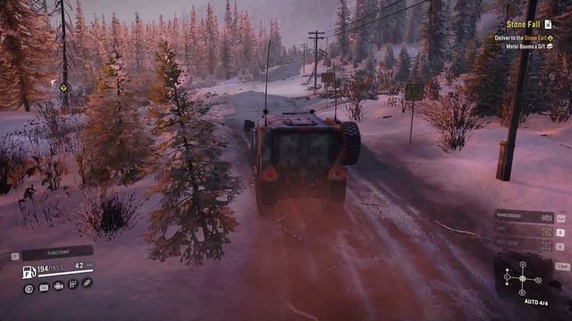 Snowrunner: Аляска — Горная Река | Доставка топлива, Завал из камней и Ремонтный караван | 5 эпизод смотреть онлайн