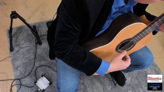 Alhambra 1C HT 7/8 обзор гитары Юрия Алешникова смотреть онлайн