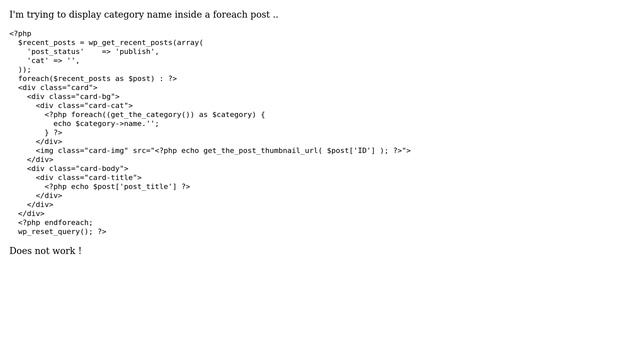 Wordpress: How to get category name or ID by post? смотреть онлайн