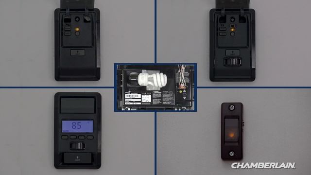 How to Program Chamberlain's Universal Remote Control Model KLIK3U to a Garage Door Opener смотреть онлайн