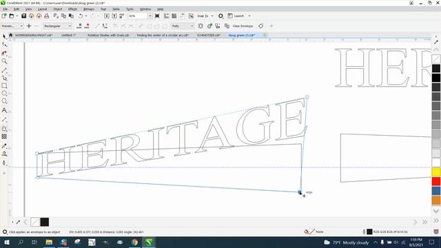 CorelDraw Tips & Tricks PERSPECTIVE and make it the same Part 2 смотреть онлайн