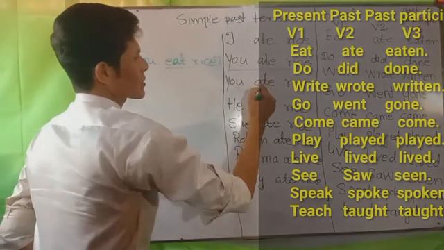 Learn simple past tense or past indefinite tense practically in spoken English in Rohingya. смотреть онлайн