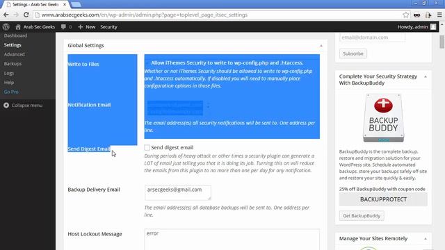 iThemes Security for WordPress: Configuring Global Settings смотреть онлайн