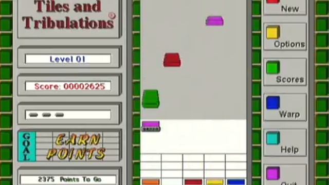 Tiles and Tribulations - old Macintosh game смотреть онлайн