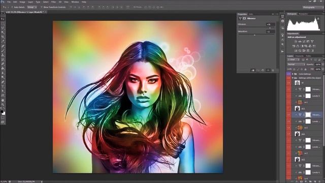 Color Poster Photoshop Action Tutorial смотреть онлайн